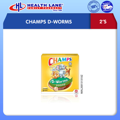 CHAMPS D-WORMS (2'S)